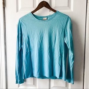 {L.L. Bean} Tissue Weight Long Sleeve Tee